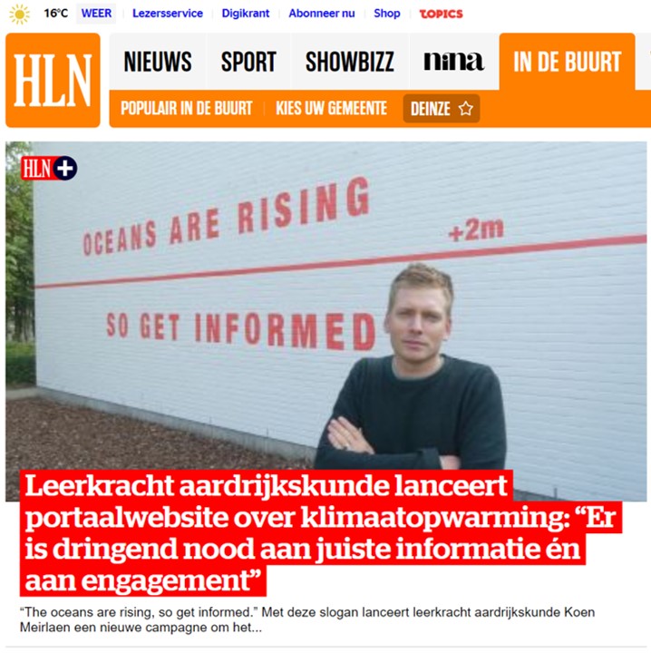 HLN artikel